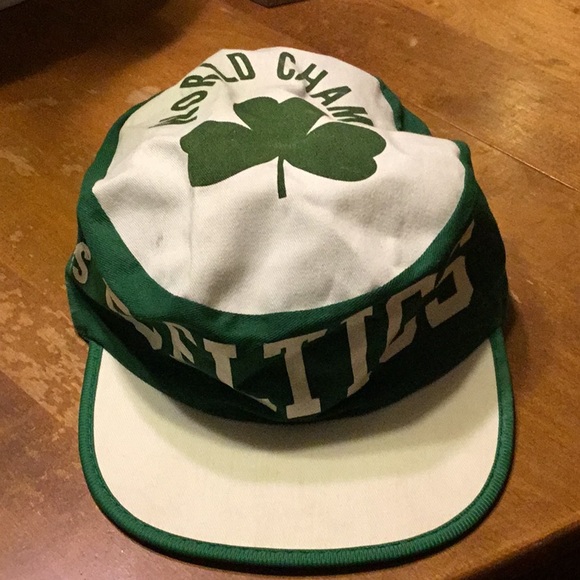 Vintage 1980s Boston Celtics Championship hat